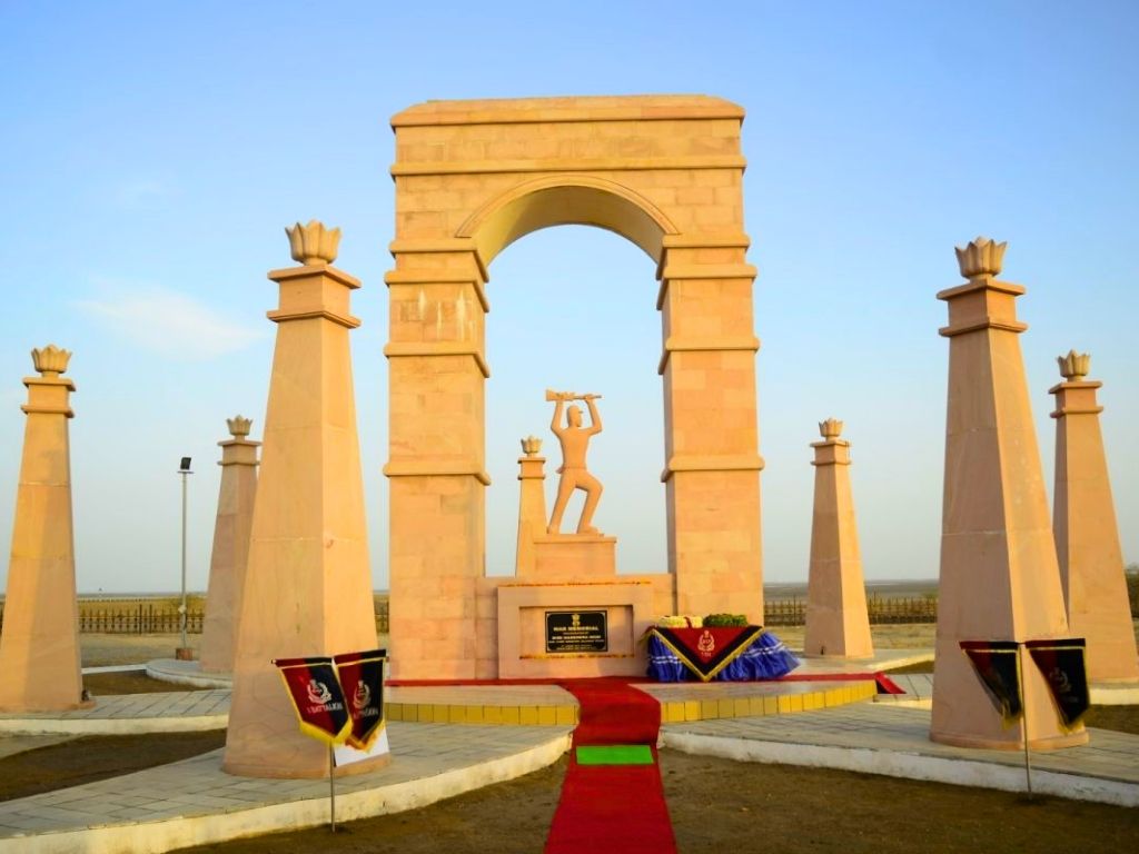 View of BSF War Memorial