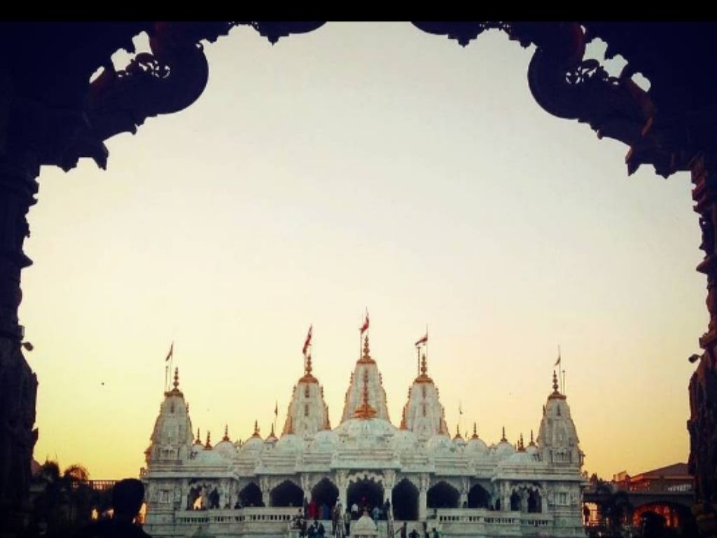 View of Shree Swaminarayan Temple Bhuj