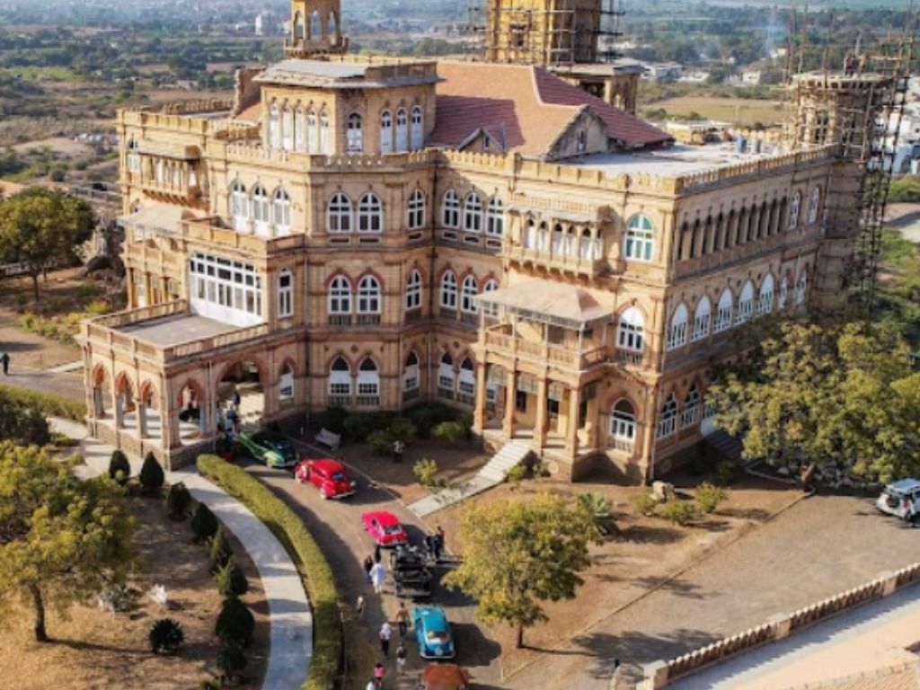 View of Ranjit Vilas Palace