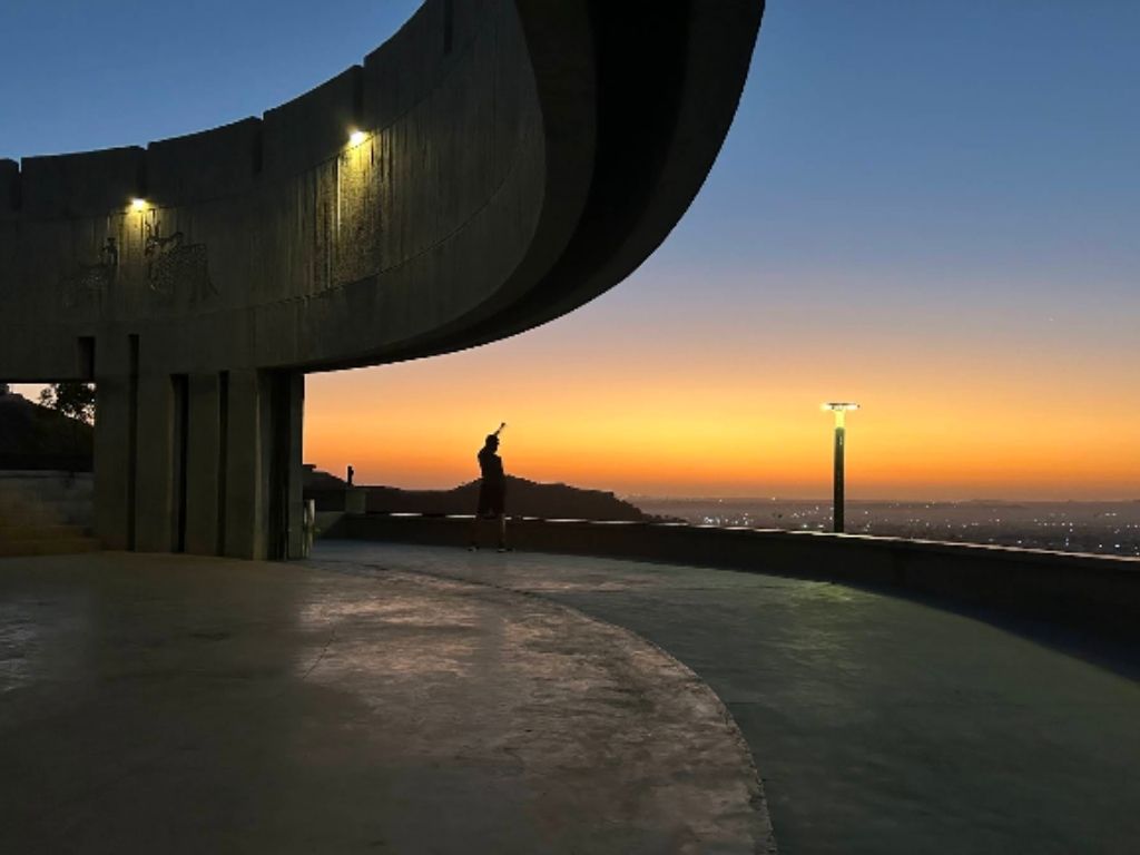 View of Smritivan Sunset Point