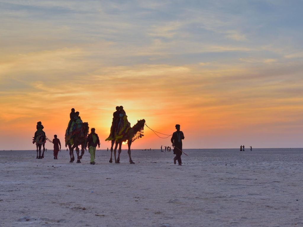 Image representing the Sunset View at White Desert activity in Kutch.