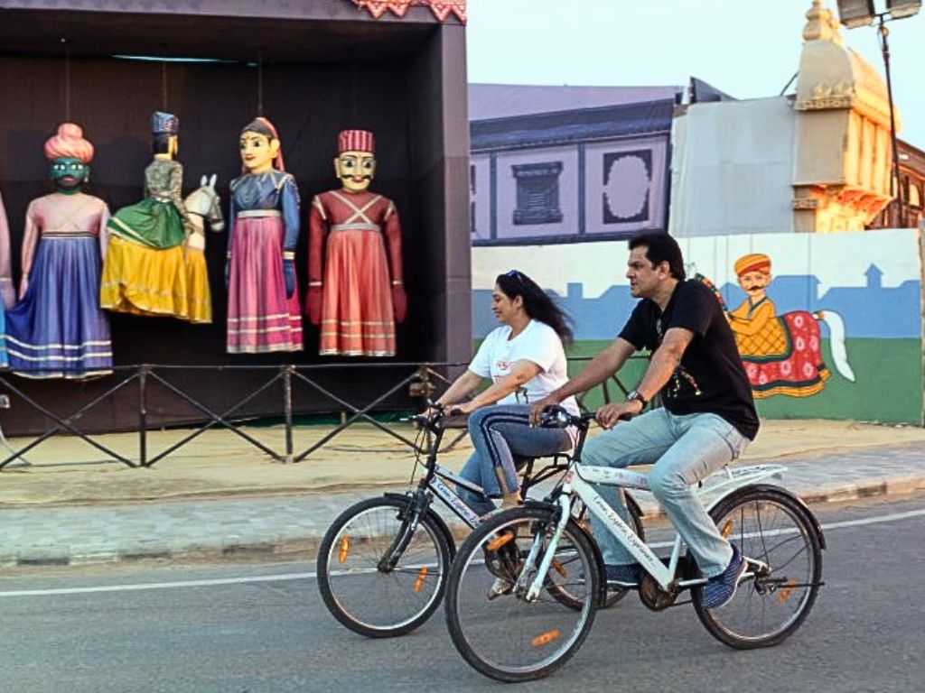 Image representing the Cycle Ride in White Desert activity in Kutch.