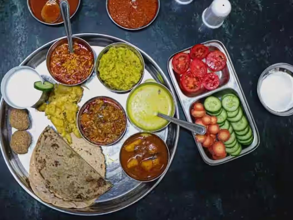Image representing the Eat Thali at Jalaram Bhojnalaya activity in Kutch.