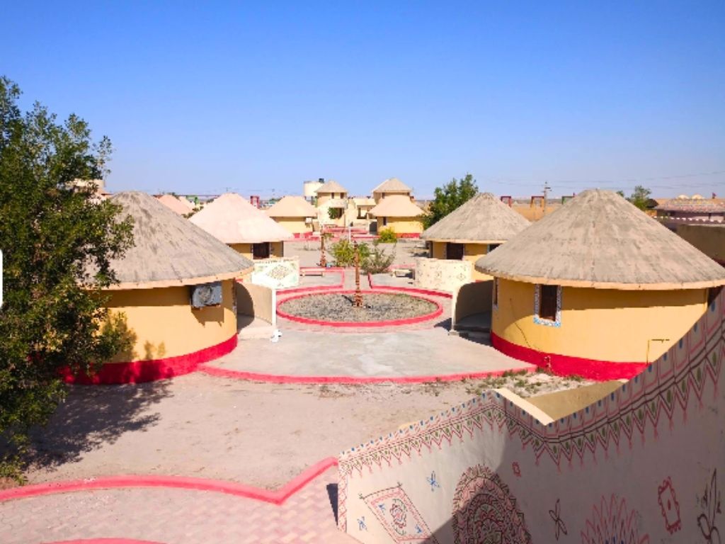 View of Toran Rann Resort in Dhordo
