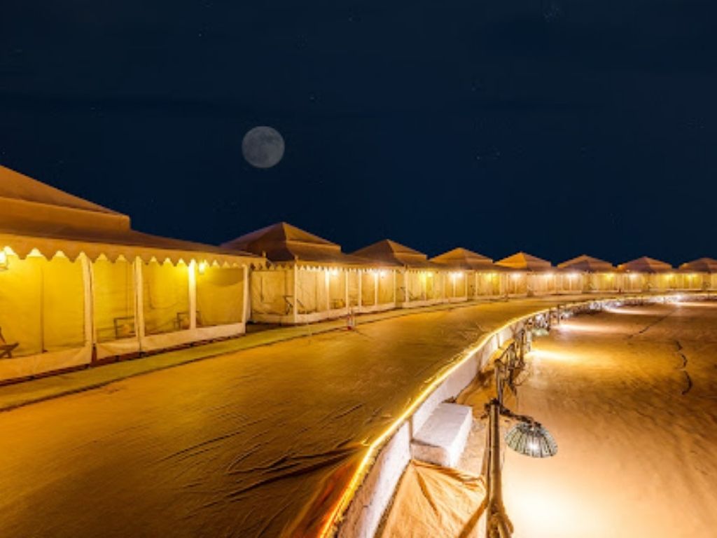 View of Rann Utsav - The Tent City in Dhordo